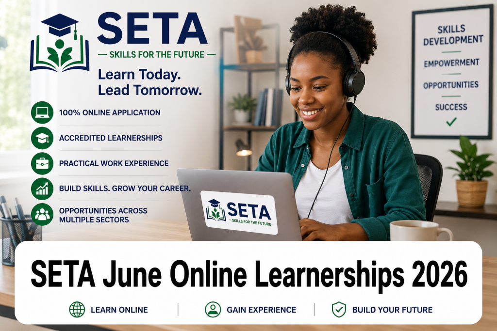 SETA June Online Learnerships 2026