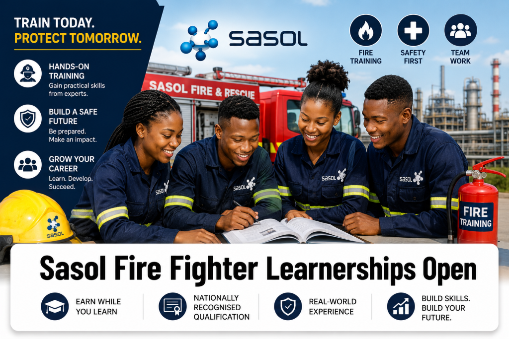 Sasol Fire Fighter Learnerships