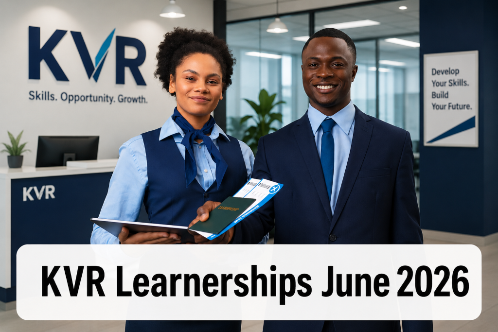 KVR Learnerships June 2026