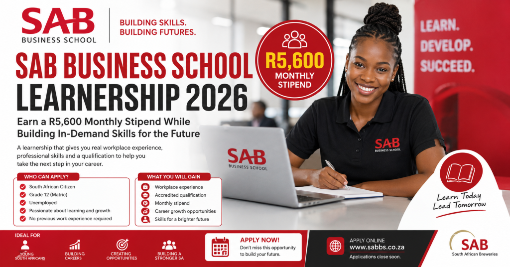 SAB Business School Learnership 2026