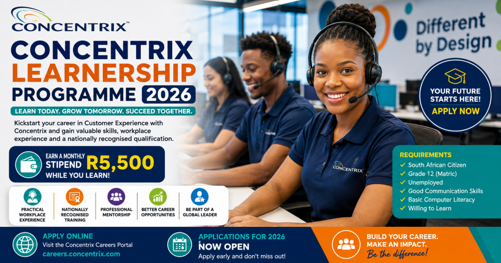 Concentrix Learnership 2026,