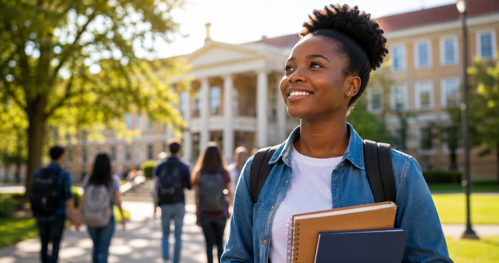 South African student preparing a university application for 2027.