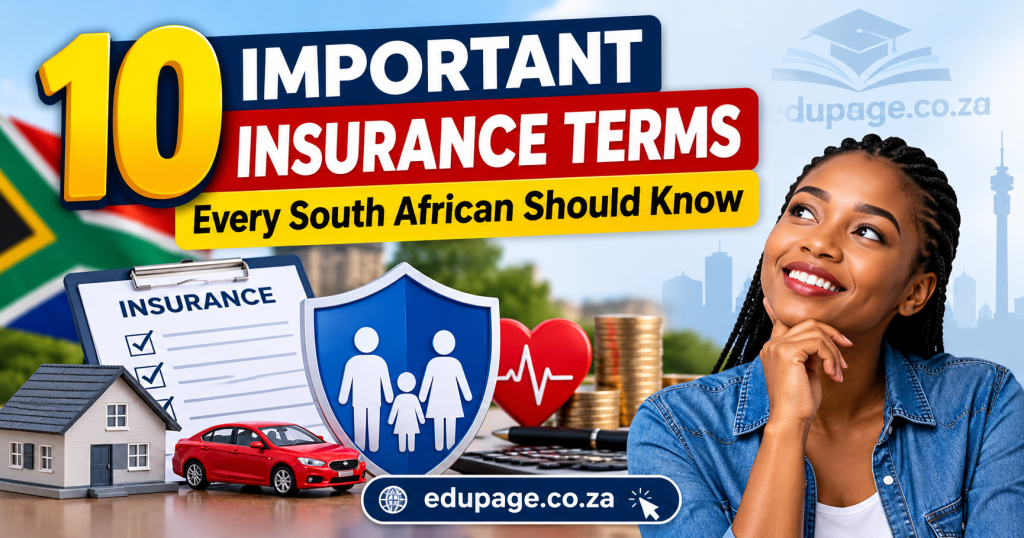 10 Important Insurance Terms Every South African Should Know