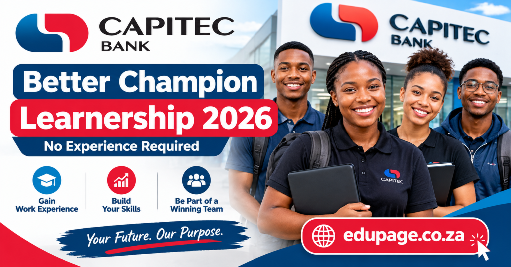 Capitec Bank Better Champion Learnership 2026