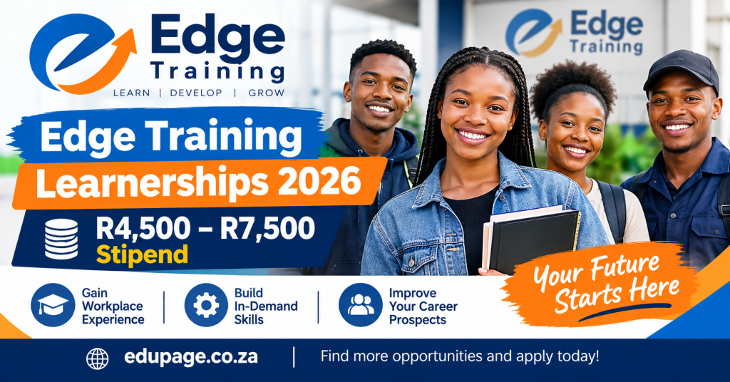 Edge Training Learnerships 2026