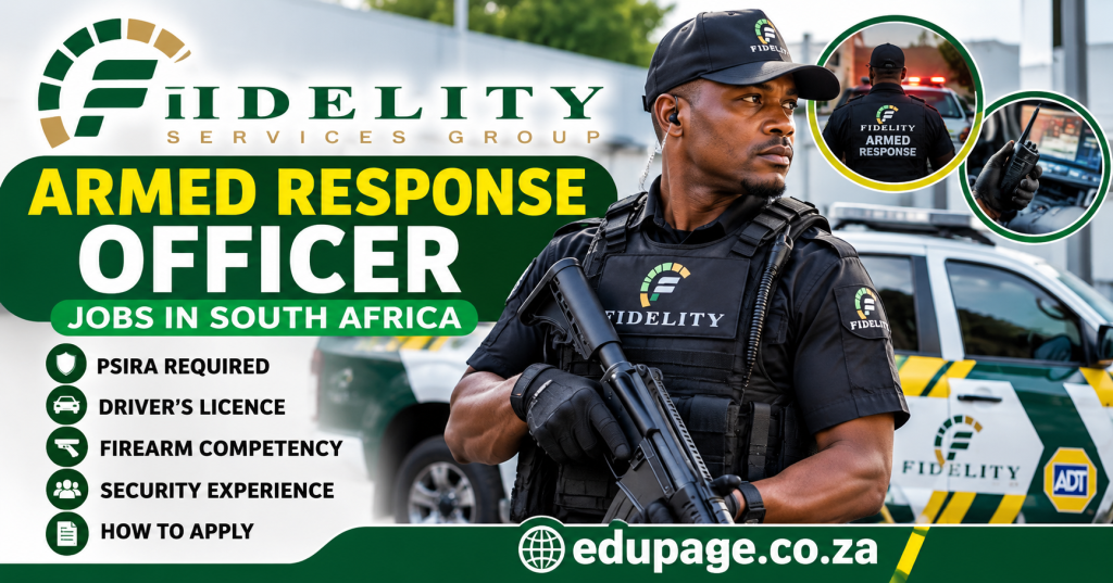 Fidelity Armed Response Officer