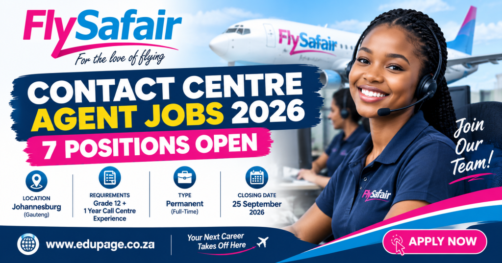FlySafair Jobs 2026