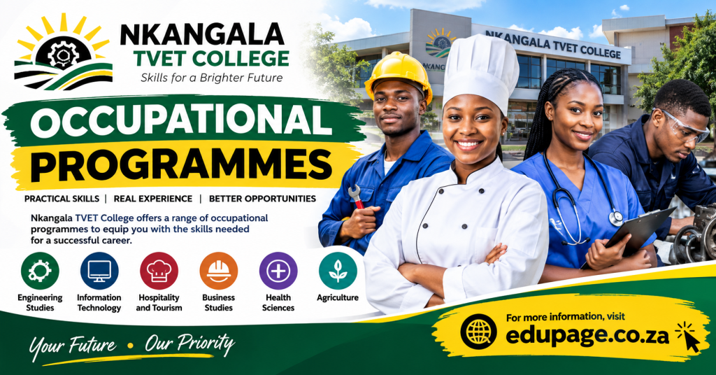 Nkangala TVET College occupational programmes