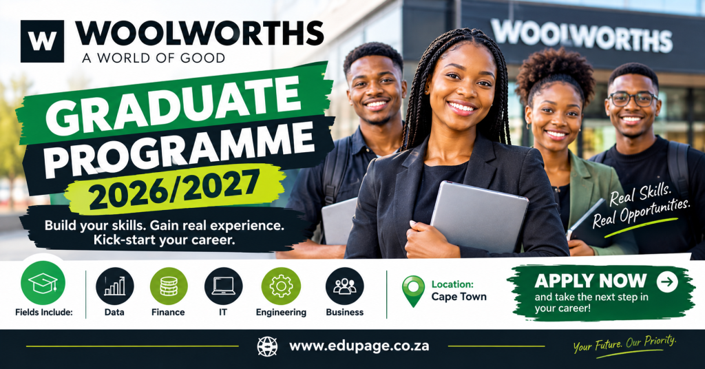 Woolworths Graduate Programme 2026/202